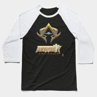 Almighty Legends Logo Baseball T-Shirt